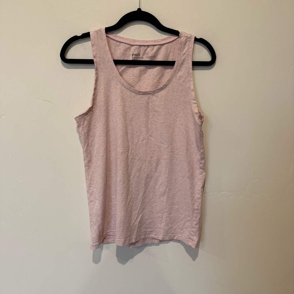 Pact Women's Light Pink Tank Top